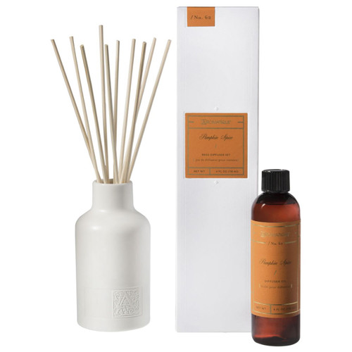 Pumpkin Spice 4 oz. Reed Diffuser Set by Aromatique