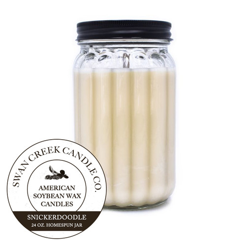 Snickerdoodle 24 oz. Homespun Swan Creek Candle