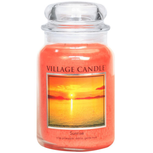 Sunrise 26 oz. Premium Round by Village Candles