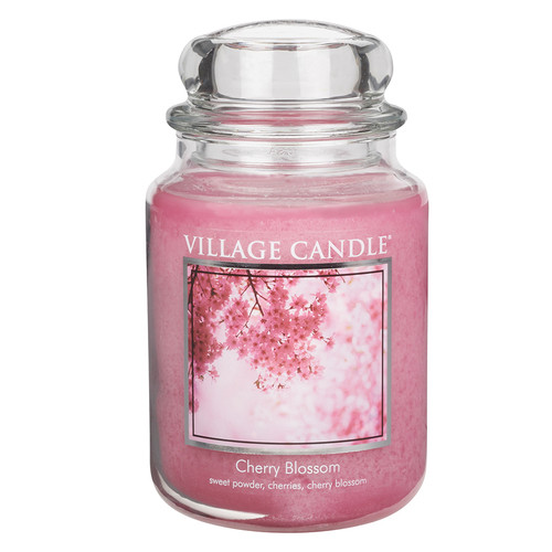 Cherry Blossom 26 oz. Premium Round by Village Candles