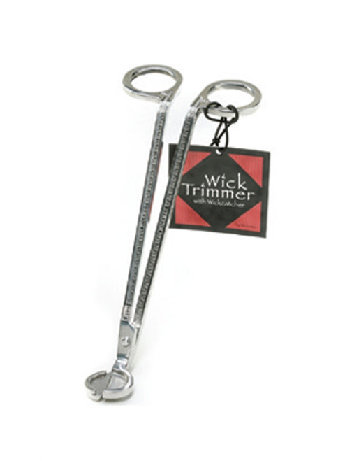 Stainless Steel Silver Wick Trimmer by Wickman