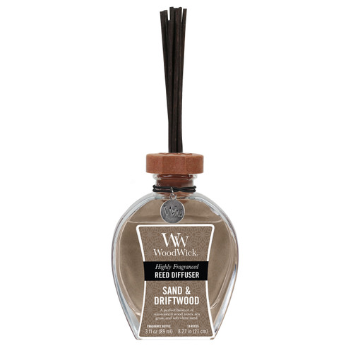 WoodWick Sand & Driftwood  3 oz. Reed Diffuser
