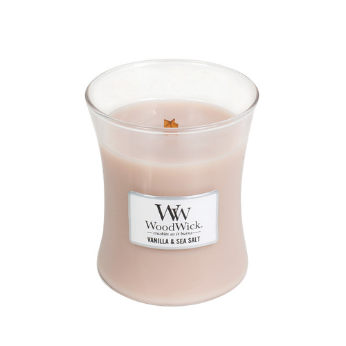 WoodWick Vanilla & Sea Salt 10 oz. Candle