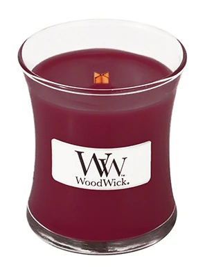 WoodWick Black Cherry 3.4 oz. Candle