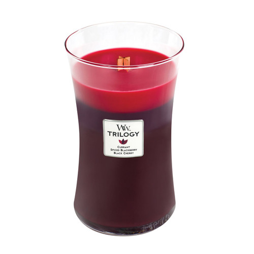 WoodWick Sun-Ripened Berries  Trilogy Candle 22 oz. Candle