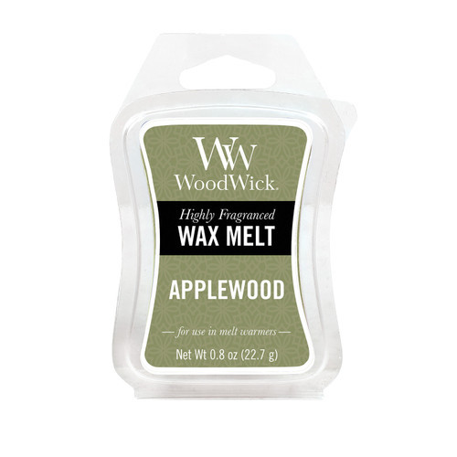 WoodWick Applewood  0.8 oz. Mini Hourglass Wax Melt