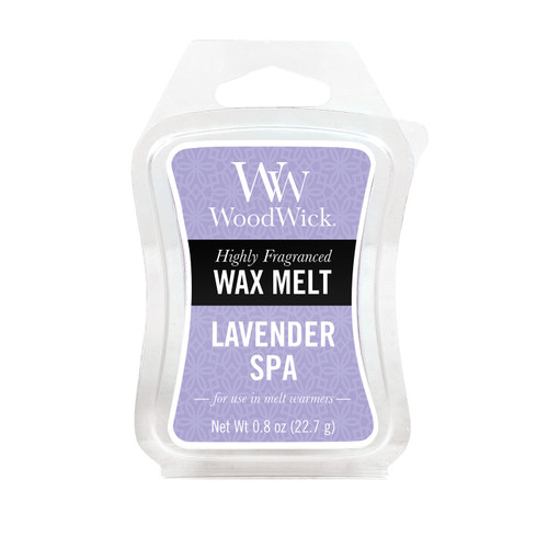 WoodWick Lavender Spa  0.8 oz. Mini Hourglass Wax Melt