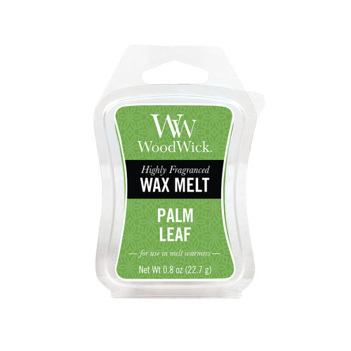 WoodWick Palm Leaf  0.8 oz. Mini Hourglass Wax Melt