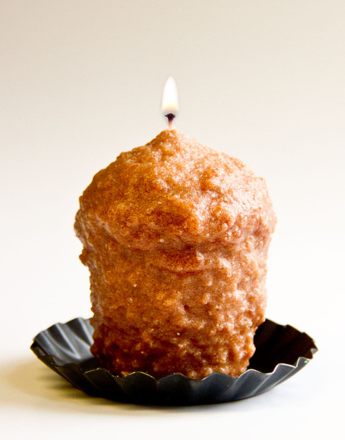 Caramel Coffee Cake  Oversized Votive  by Warm Glow Candles