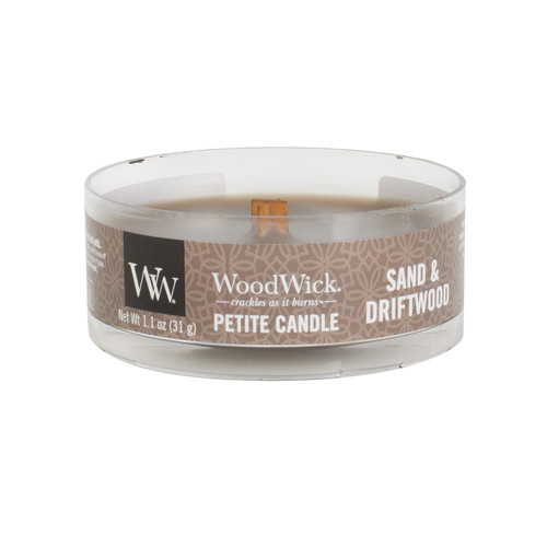 WoodWick Sand & Driftwood Petite Candle