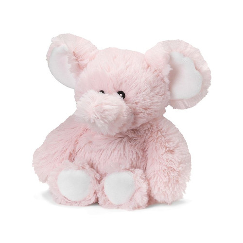 Warmies Junior Heatable & Lavender Scented Pink Elephant Stuffed Animal