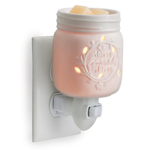 Mason Jar Porcelain Plug In Fragrance Warmer