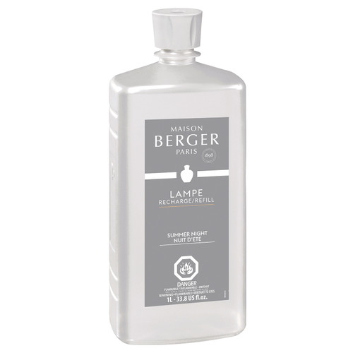 Summer Night 1 Liter (33.8 oz.) Fragrance Lamp Oil - Lampe Berger by Maison Berger