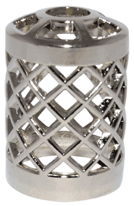 Silver Trellis Decorative Crown