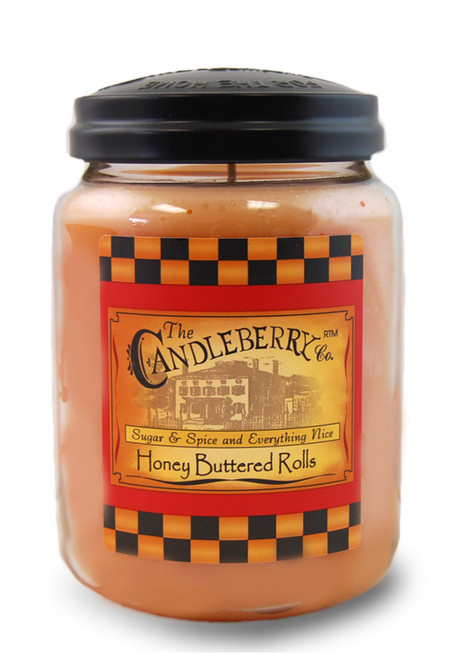 Candleberry Candles Honey Buttered Rolls 26 oz. Large Jar