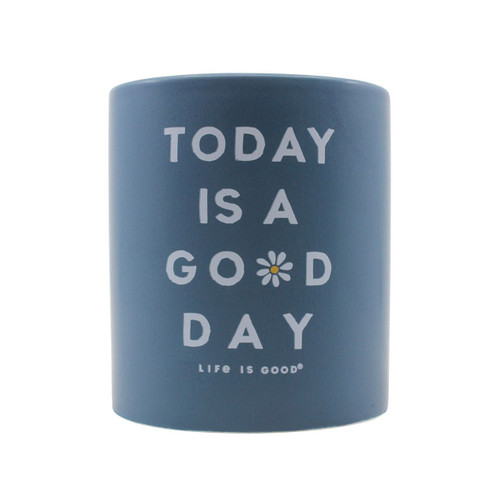 Today is a Good Day - Orange Blossom, Jasmine, Cedar Life is Good Premium Soy Candle by A Cheerful Giver