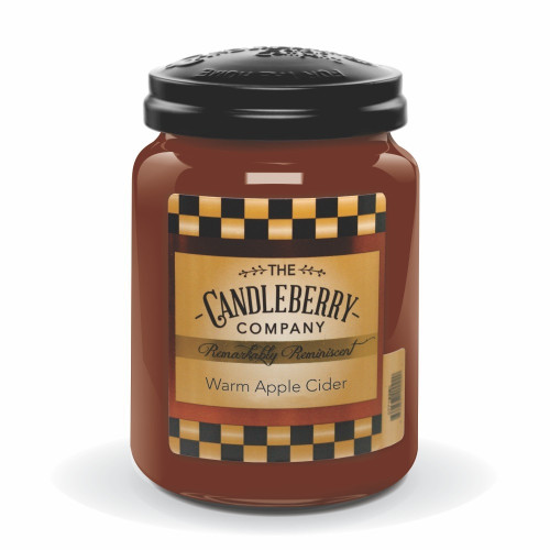 Candleberry Candles Warm Apple Cider 26 oz. Large Jar