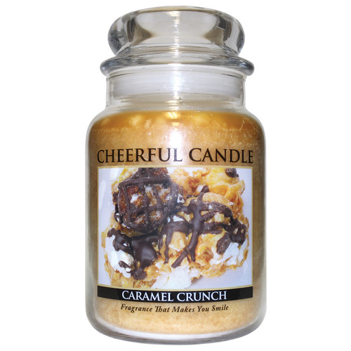 Caramel Crunch 24 oz. Cheerful Candle by A Cheerful Giver