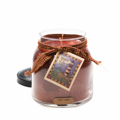 Cozy Cabin 34 oz. Papa Jar Keepers of the Light Candle by A Cheerful Giver