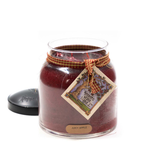 Juicy Apple 34 oz. Papa Jar Keeper's of the Light Candle by A Cheerful Giver