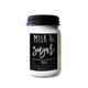 13 Oz. Milk & Sugar Farmhouse Mason Jar by Milkhouse Candle Creamery