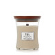 WoodWick Tonka & Almond Milk Medium Hourglass Candle