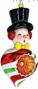 7-inch Peppermint Pals - Snowman by HeARTfully Yours