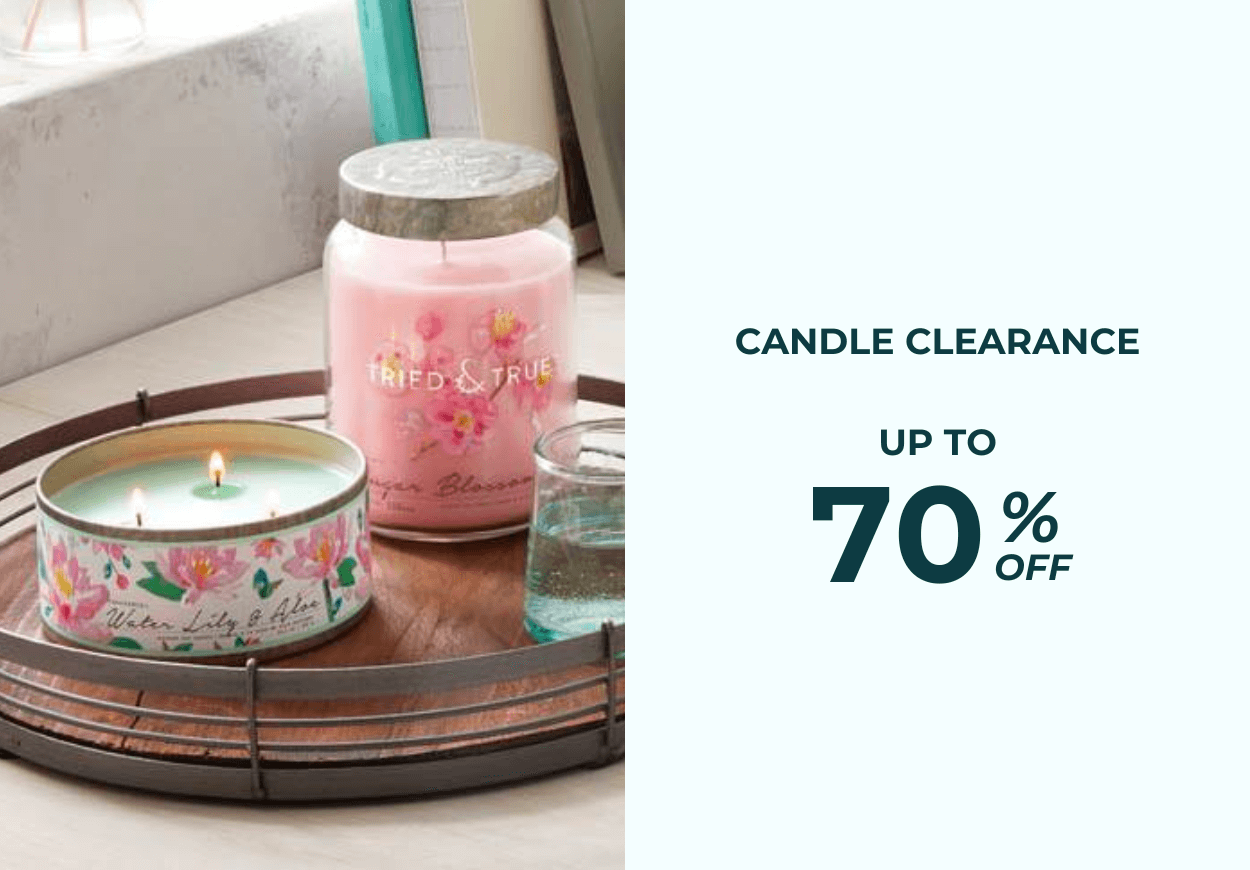 Candle Closeouts - Up To 70% OFF