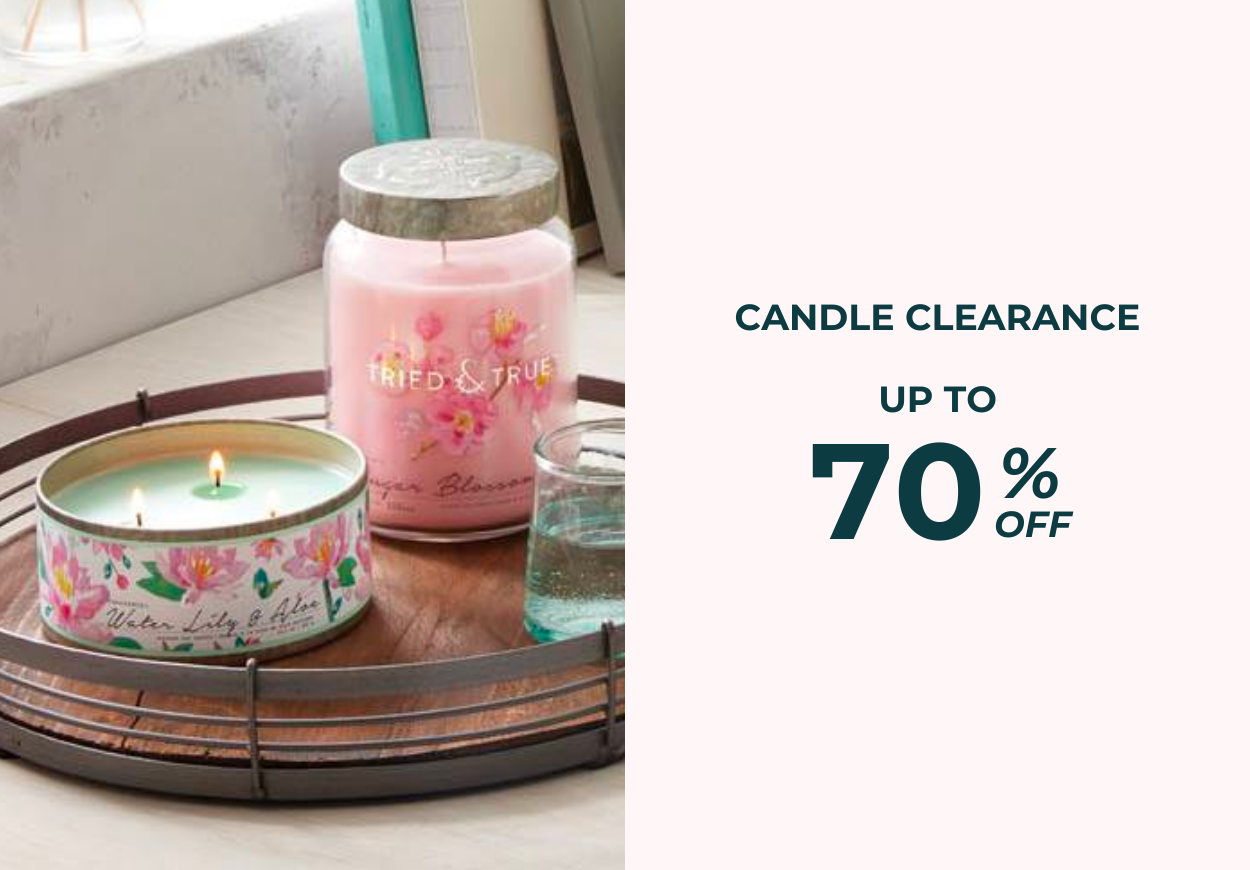 Candle Clearance - Up To 70% OFF