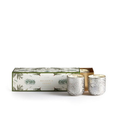 ILLUME Balsam & Cedar Vanity Tin Candle