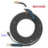 MIG15200B, 200A/15-Ft. 5-Pin MIG Torch, Compatible with MIG-160/180/200, MIG-140GS and New Model MTS-185/205