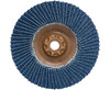 PLANTEX SpitFire Premium Zirconia 5" Dia, 80 Grit, 5/8"-11 Arbor
