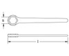2" Wrench, Box 6 Point (Aluminum Bronze) EX204-060UA