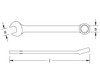 2-3/4" Wrenches, Combination (Aluminum Bronze) EX206-185UA 2-3/4" Wrenches, Combination (Aluminum Bronze) EX206-185UA