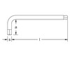 3/8" Hex Wrench (Copper Beryllium) EX209-055UB