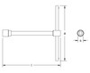 27mm T-Socket Wrench (Aluminum Bronze) EX702-27A