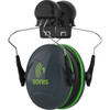 Sonis 1 Full Brim Mounted Passive Ear Muff - NRR 22, OS, Dark Gray 262-AEB010-FB