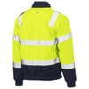 Bisley ANSI Type R Class 3 Bomber Jacket with Built-In Padded Lining, L, Hi-Vis Yellow 333M6730T-YLNV/L