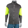 Kut Gard ATA PreventWear ATA Blended Cut Resistant Jacket with Hi-Vis Sleeves and Thumb Loop, M, Dark Gray