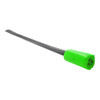 Stake Flags-21" Staff, 4"x5" Flag, Lime Fluorescent  100Pcs.
