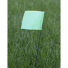Stake Flags-21" Staff, 4"x5" Flag, Lime Fluorescent  100Pcs. 15283
