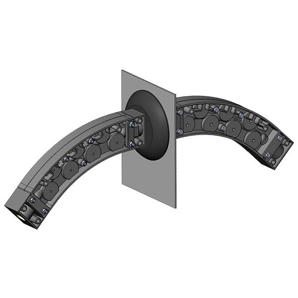 Wire Guide Module 2-way wall mount kit WGM-WK-2-1 - First Industrial ...