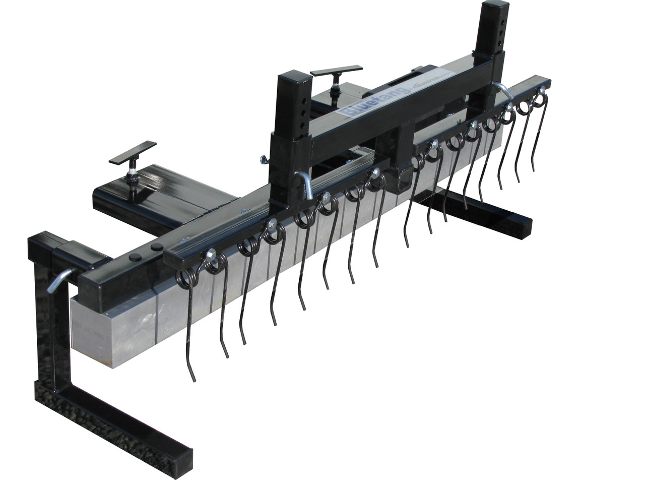 Aardvark 96 Tow Behind Sweeper with Mechnaical Assist Push