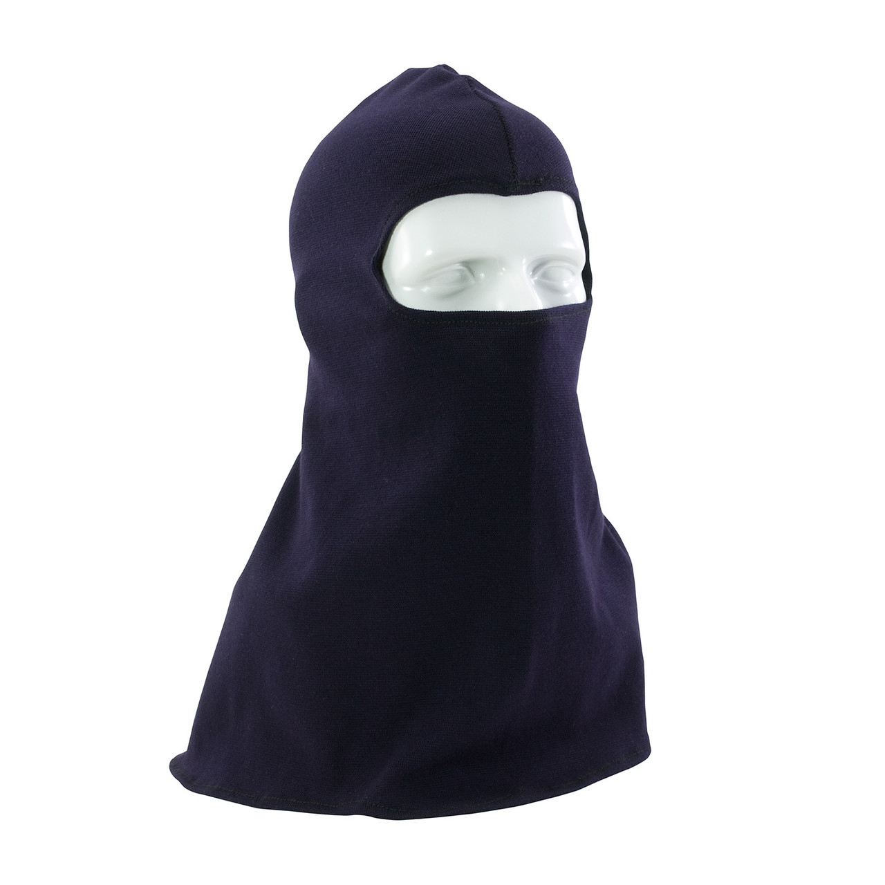 Navy OS 15 Cal FR Balaclava, 8.5oz. Cotton Single Layer, Navy Flame  Resistant Hood 9100-HDFR15 - First Industrial Supplies