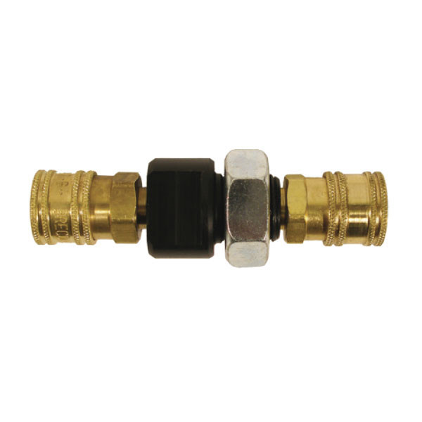 Bulk head adapter block w/nut (w/2 A-4-ST QD) A-14KIT - First ...