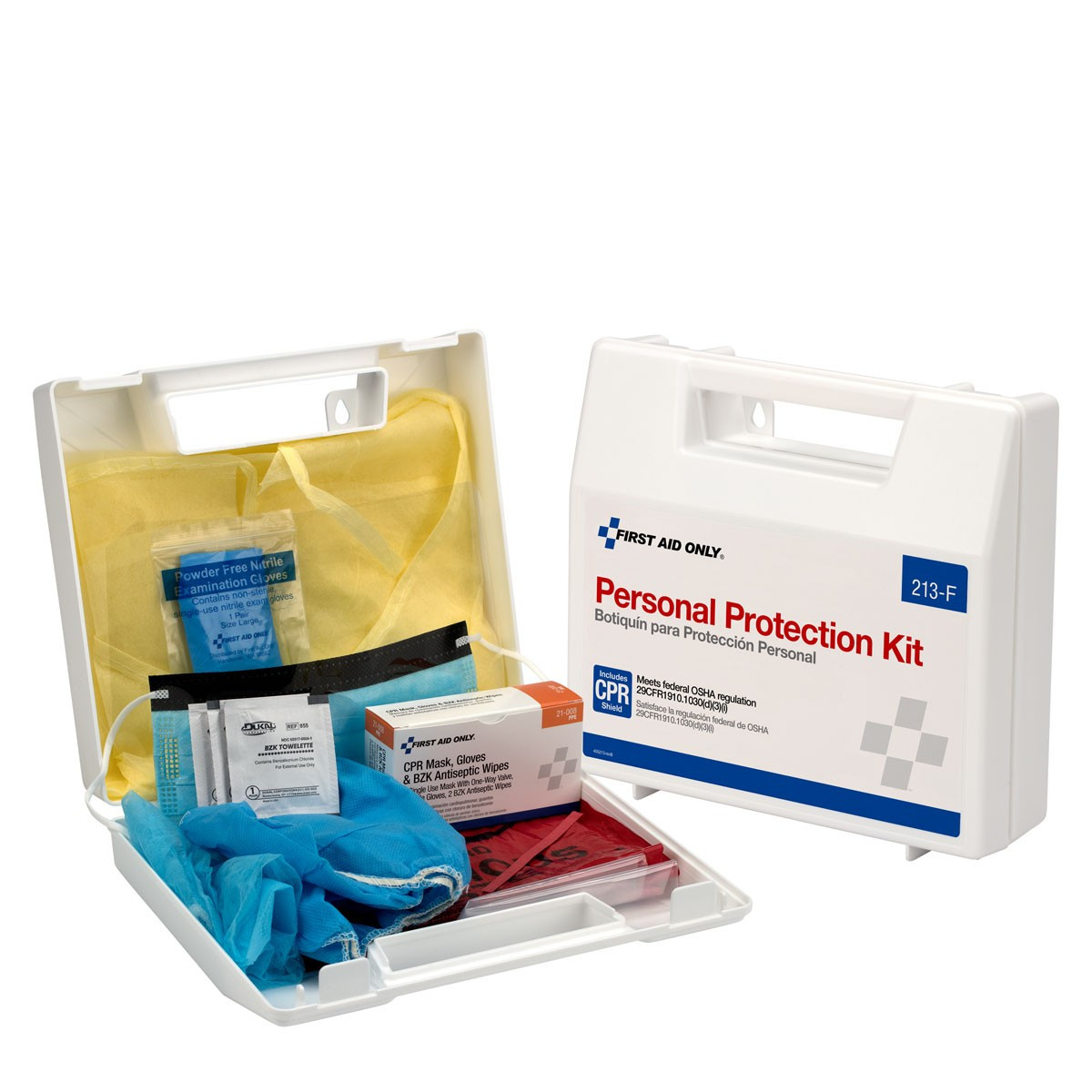 Personal Protection Kit, BBP (Blood borne Pathogen) Spill Clean Up ...