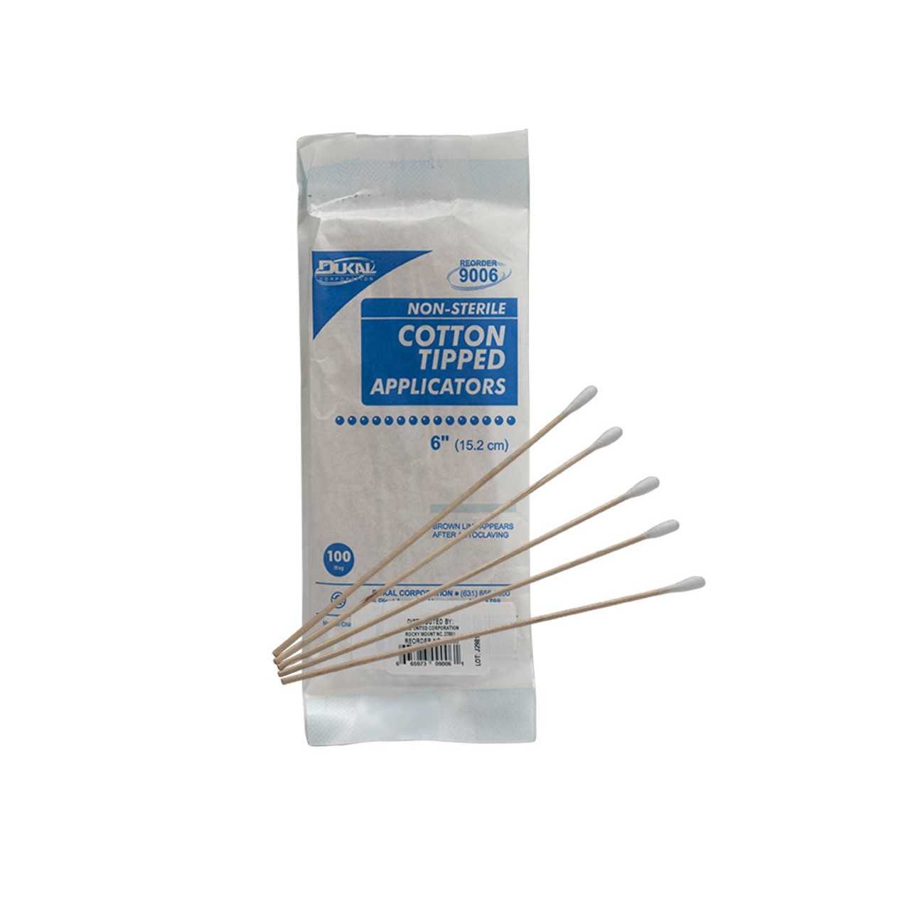 Cotton Tipped Applicators - 6 (Bag of 100)