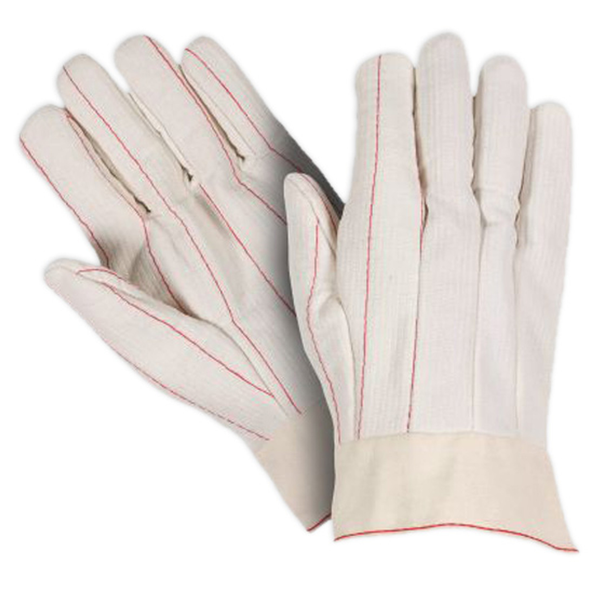 Double Palm Gloves Corded Poly/Cotton Heavy Weight 1 Dozen Units