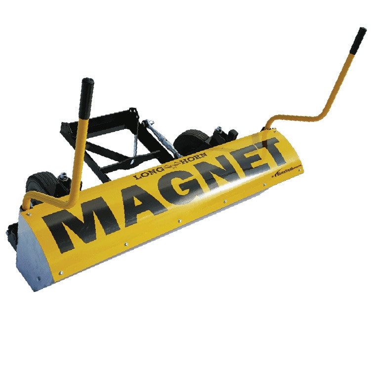 Aardvark 96 Tow Behind Sweeper with Mechnaical Assist Push