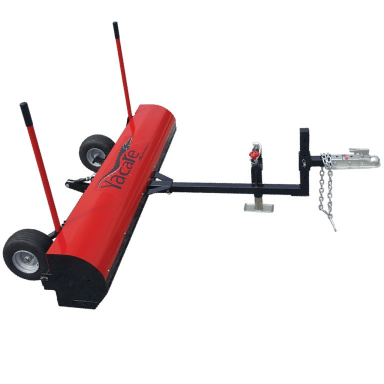 Aardvark 96 Tow Behind Sweeper with Mechnaical Assist Push